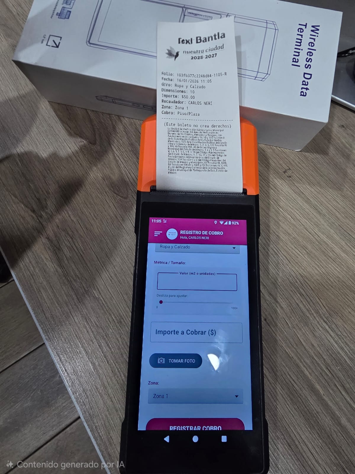 App Terminal Bancaria